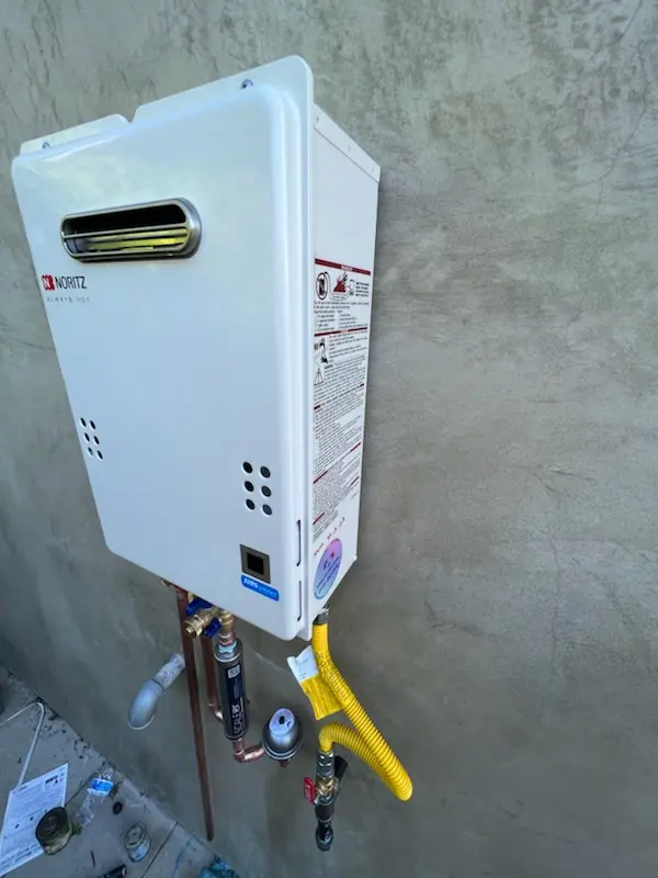 Tankless water heater installation for Financial District homes